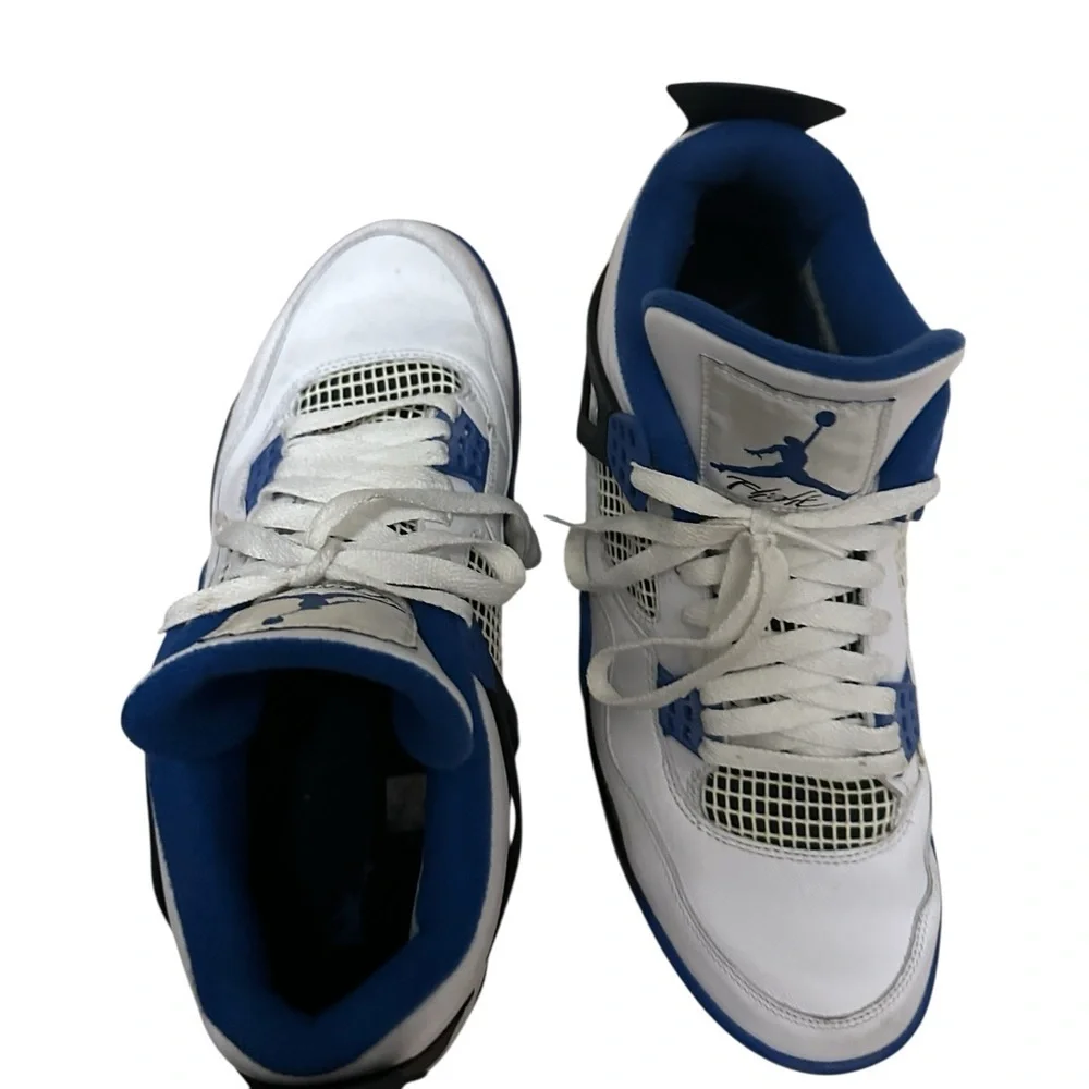 Jordan Blue and White Sneakers , size 11, pre-owned